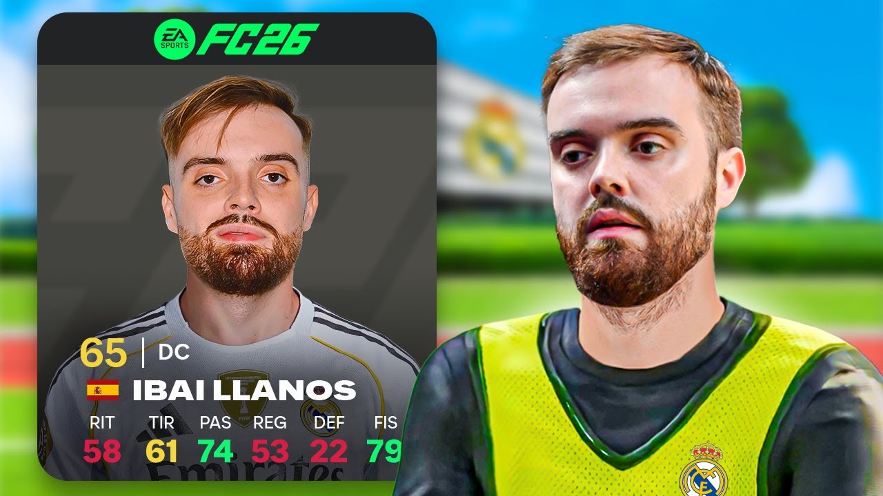 &iexcl;Convert&iacute; A Ibai En Futbolista Profesional!