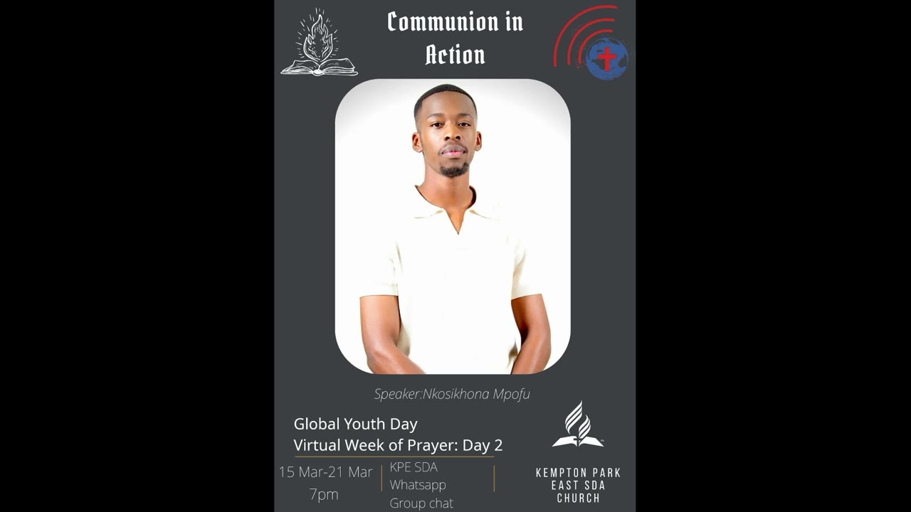 Global Youth Day: Virtual Week of Prayer Day 2