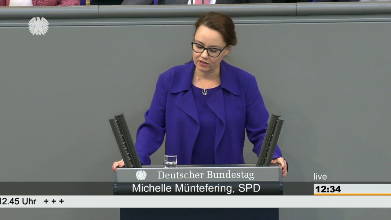 Michelle Müntefering: Generaldebatte zum Haushalt 2018 des Bundeskanzleramts