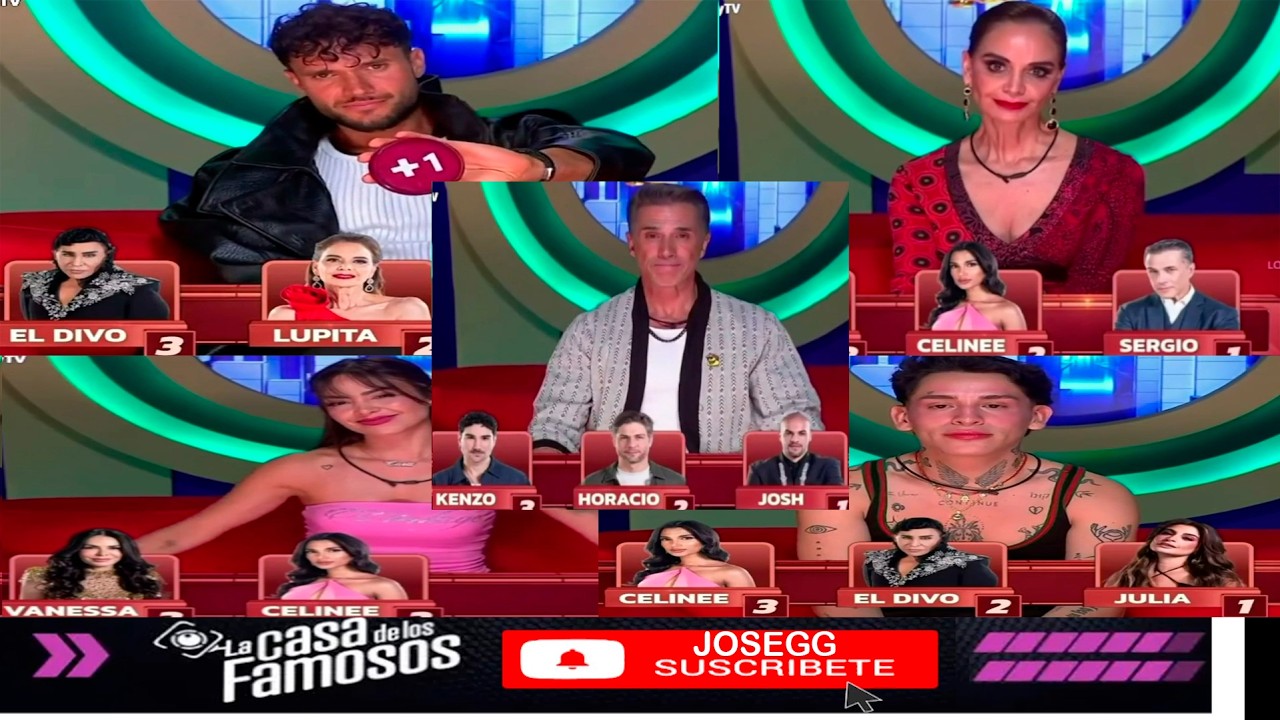 TODAS LAS NOMINACIONES DE LA CASA DE LOS FAMOSOS SEMANA 1! LA CASA DE LOS FAMOSOS 6 EN VIVO
