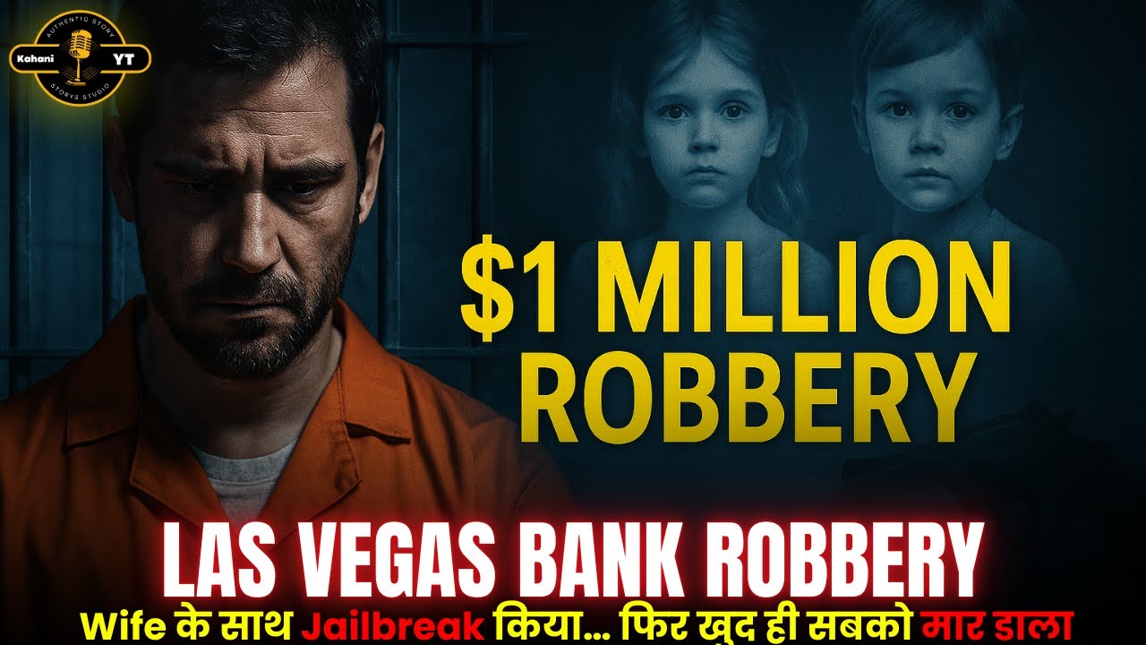LAS VAGAS BANK ROBBERY | Jail से भागा, बच्चों को मारा – Tim Blackburn की सच्ची कहानी  | Kahani YT
