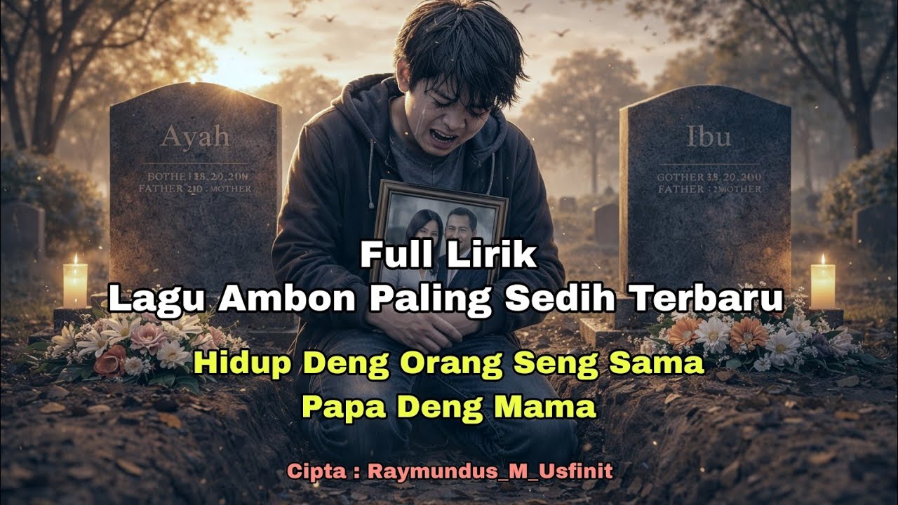 Lagu Ambon paling sedih_hidup deng orang seng sama papa deng mama 😌🥹