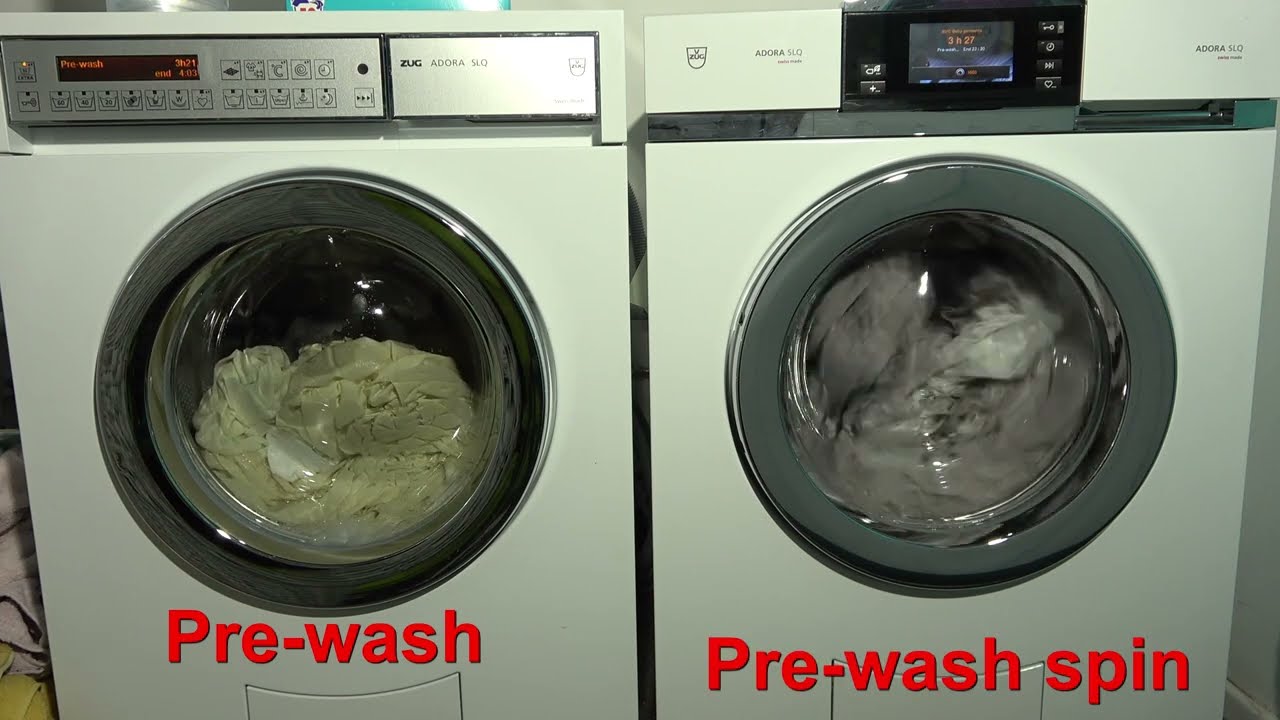 Wash Race - V-Zug vs. V-ZUG / Baby garments 95'c