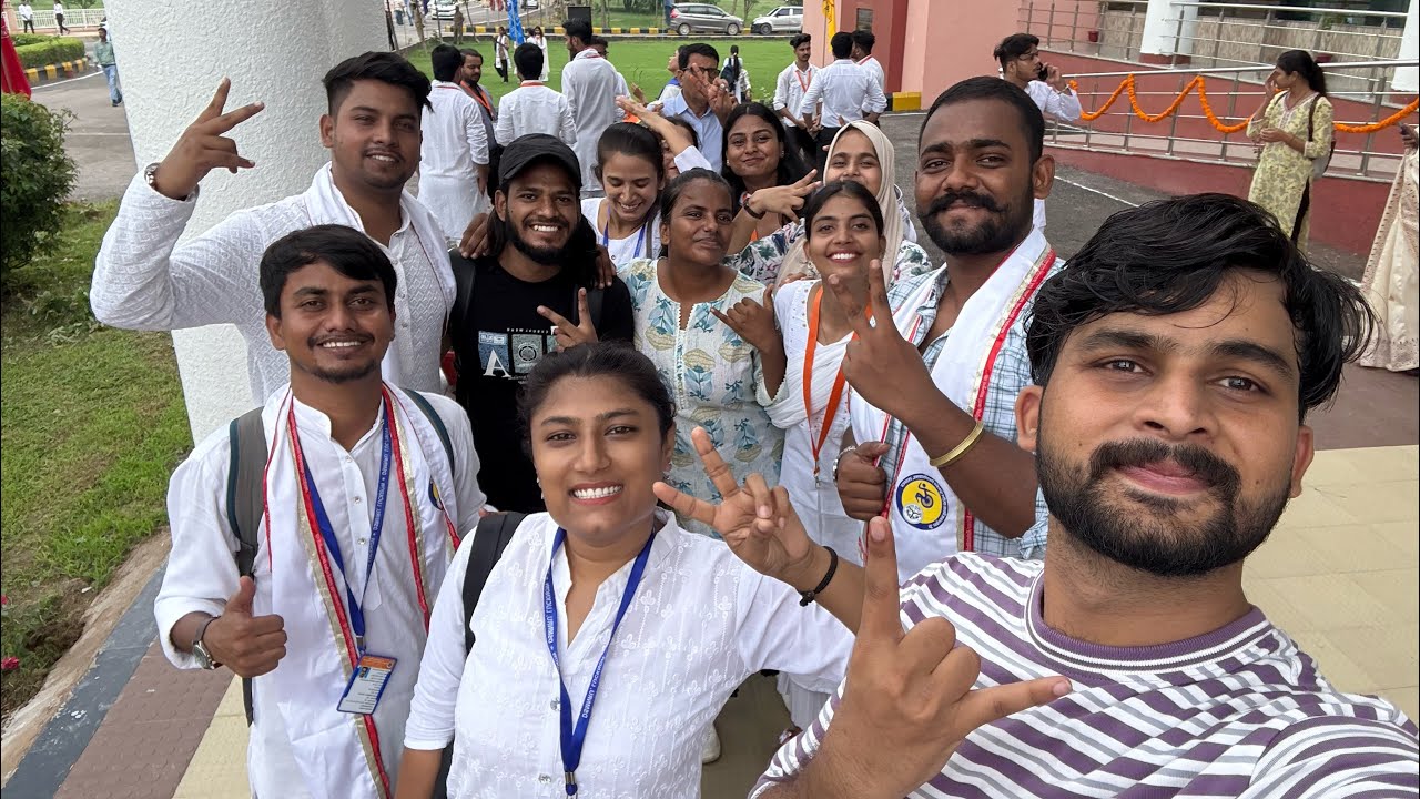 (Part-1) 12th Convocation of DSMNRU Lucknow held on 16 September 2025 at Atal auditorium💐🙌🏻