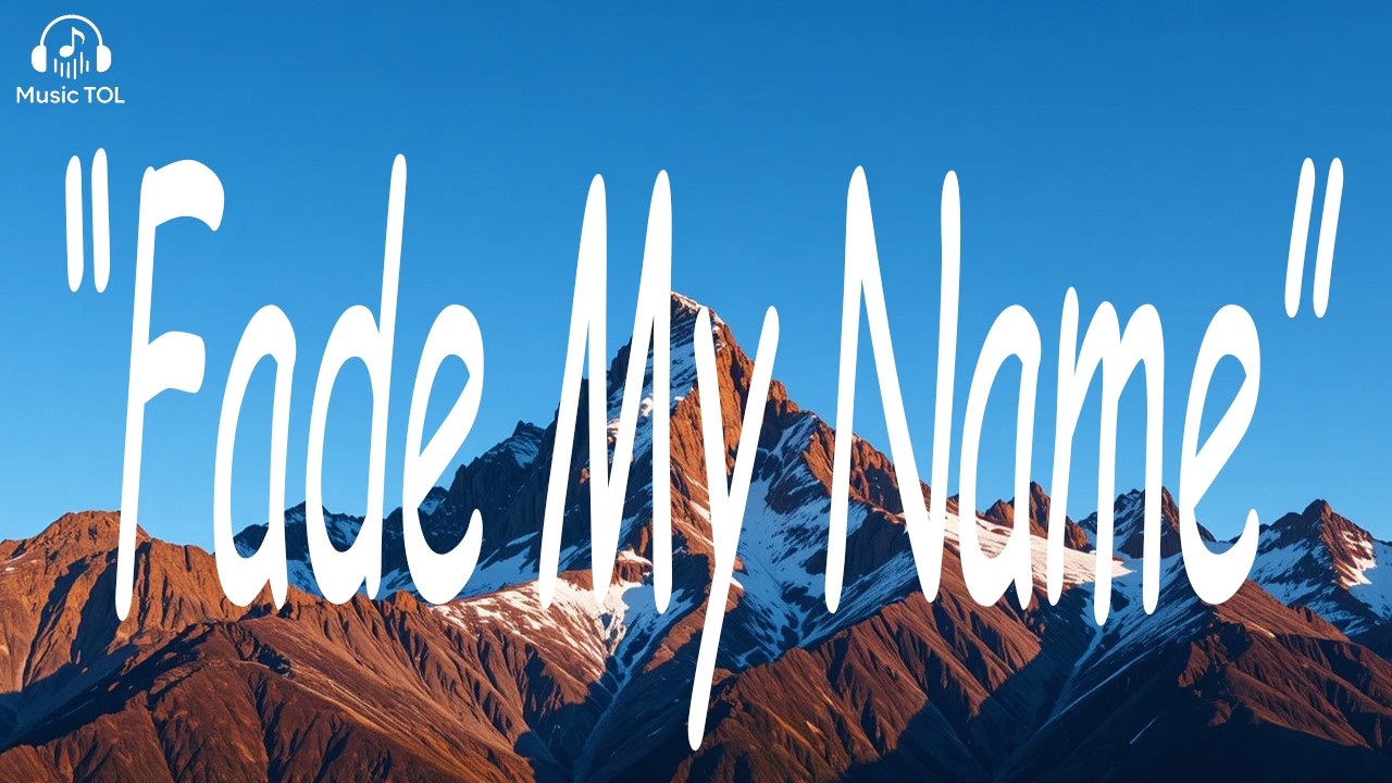 💔🌙Fade My Name | Lyrics Song🌙💔