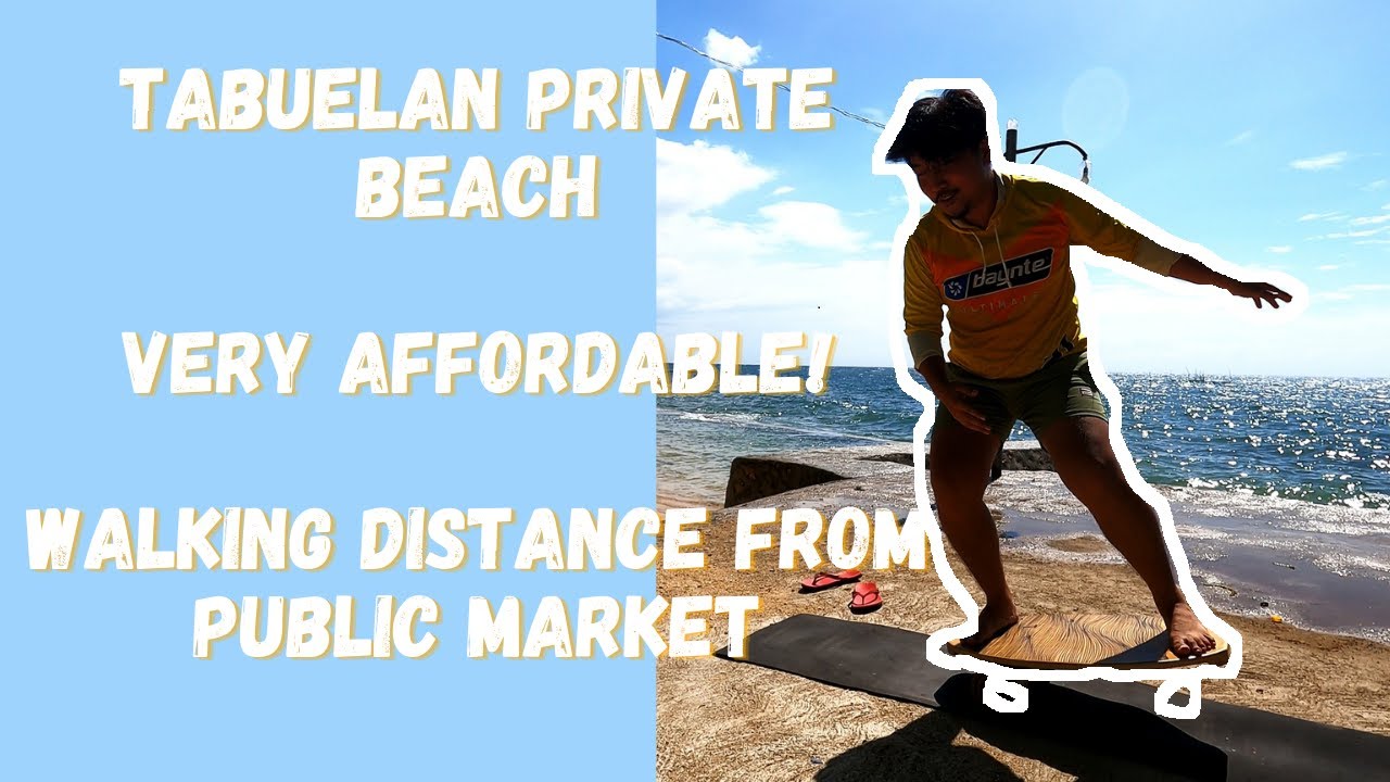 Tabuelan Cebu Emnace Private Beach walking distance from Public Market #summer #2022 #cebu