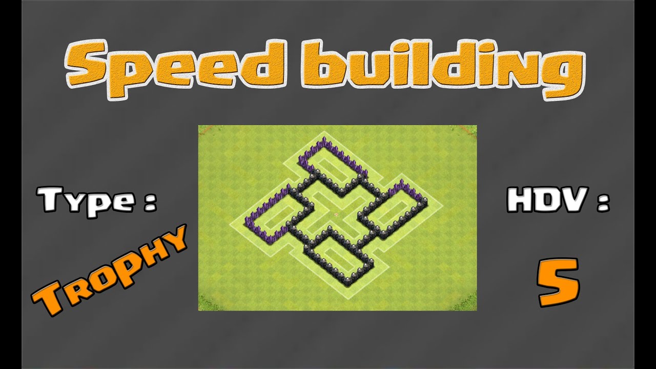 VILLAGE TROPHEES HDV 5 - Clash of Clans