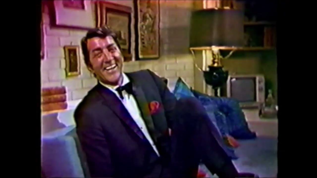 Dean Martin on the couch