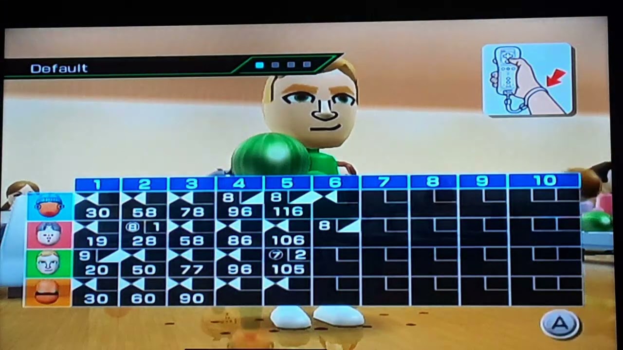 Wii Sports - Bowling: 4 Player Match (Fortnite Edition)