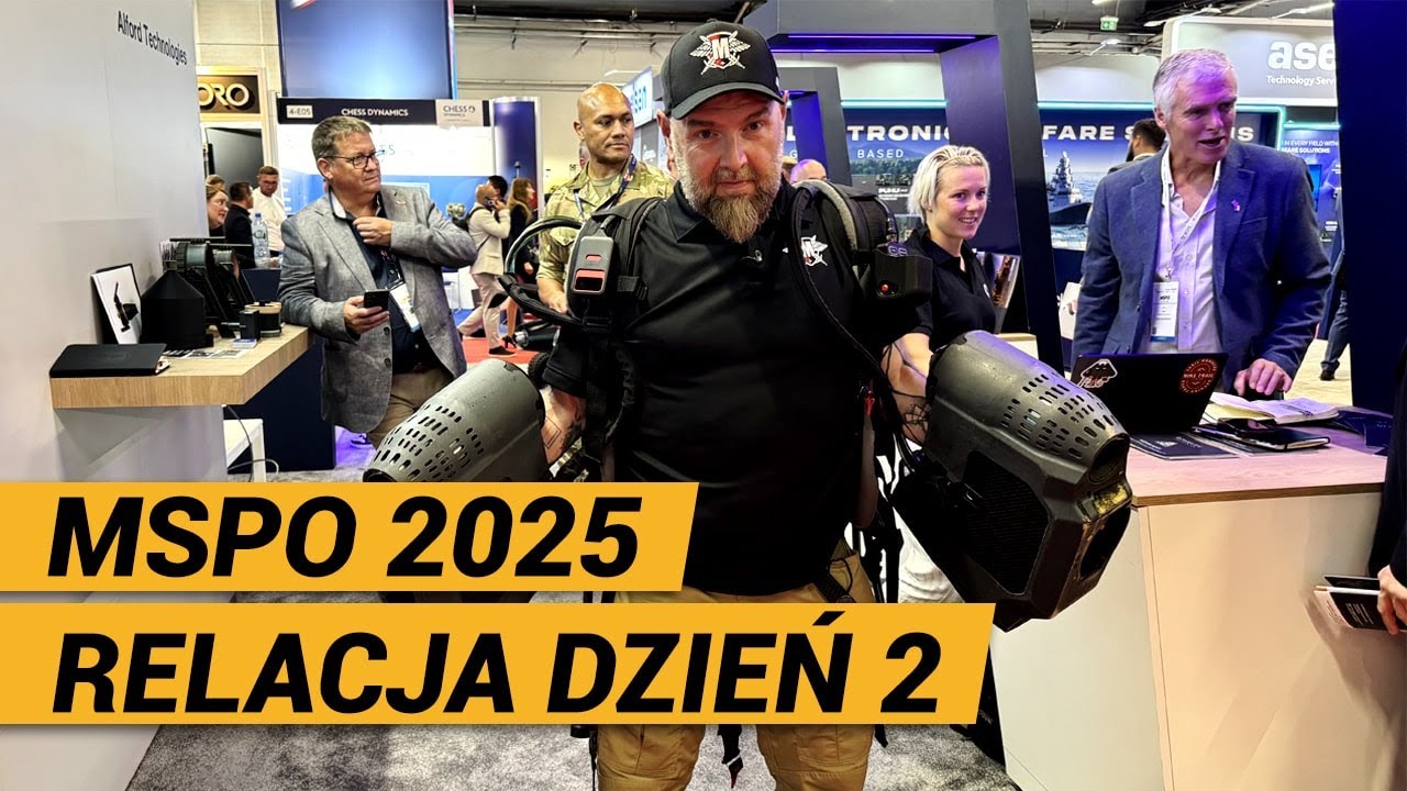 Drony, transporter opancerzony i plecak latający, czyli MSPO 2025 | Militaria.pl