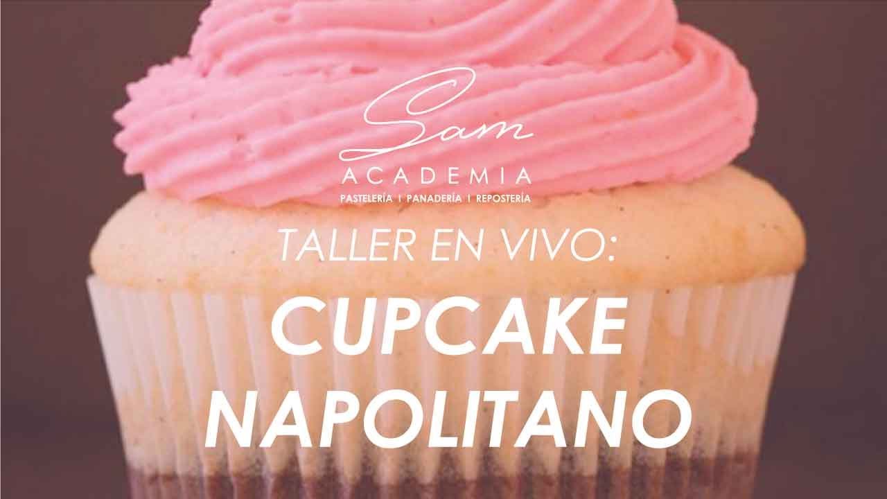 Taller en vivo - CUPCAKE Napolitano | ¿Cómo hacer Cupcakes Napolitanos?