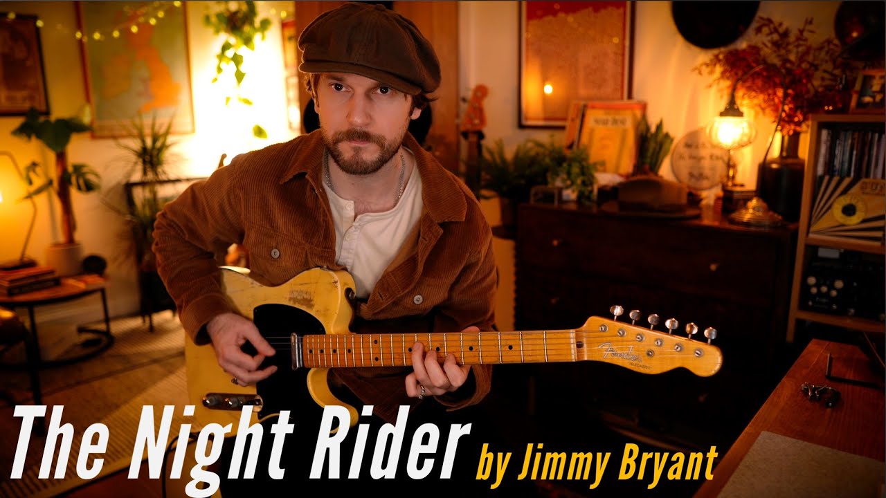 &ldquo;The Night Rider&rdquo; Jimmy Bryant & Speedy West - Western swing telecaster picking! Hot country jazz!