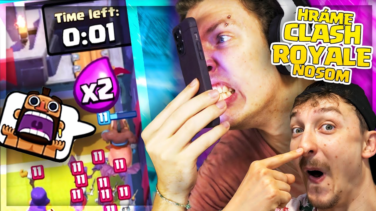 Hráme Clash Royale NOSOM! 🏆