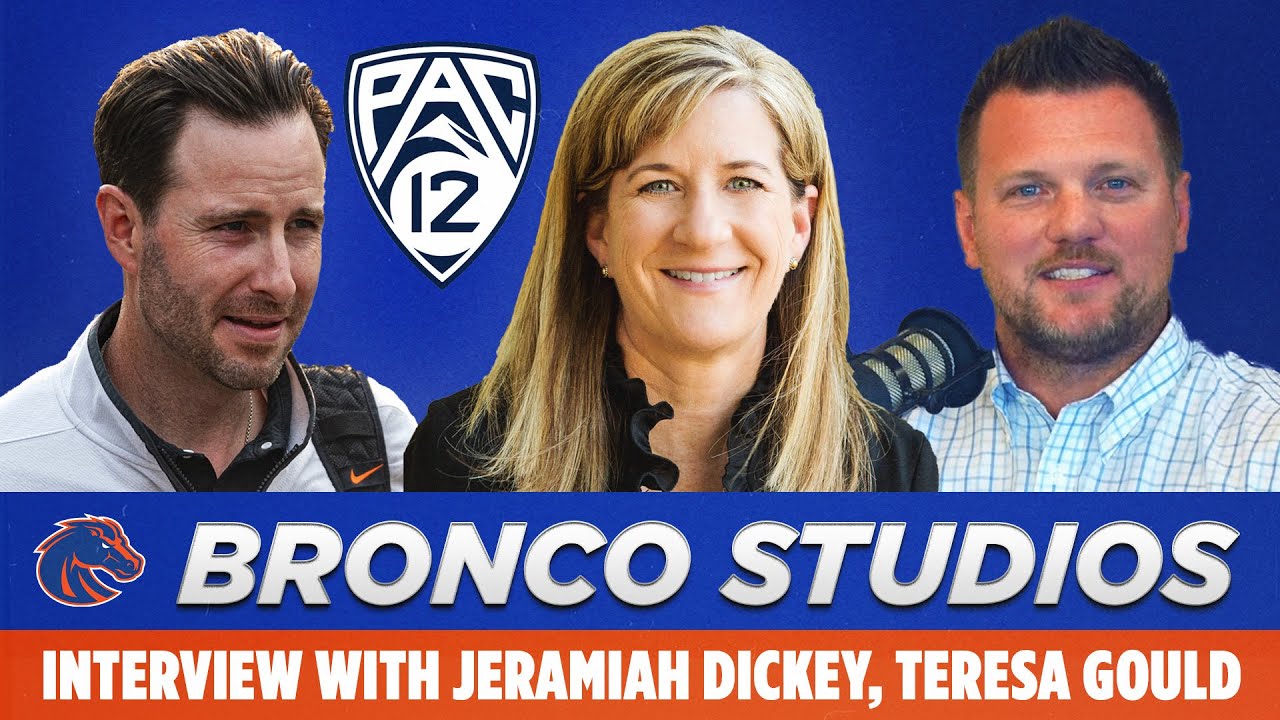 Bronco Studios: What's Next with Pac-12 Commissioner Teresa Gould, Boise State AD Jeramiah Dickey