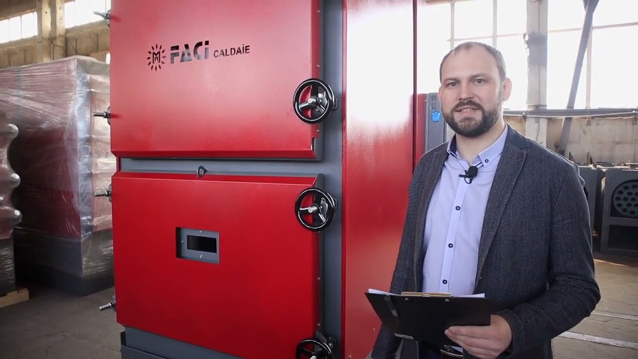 Щеповой котел FACI FSS 761 кВт: обзор (бункеры, двухшнековая топливоподача, система управления)