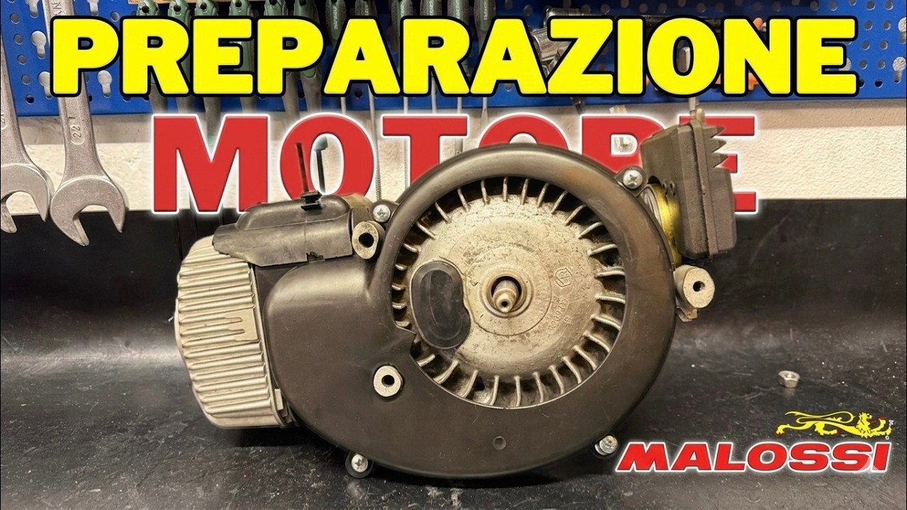 PREPARAZIONE MOTORE Piaggio Ciao EP.3
