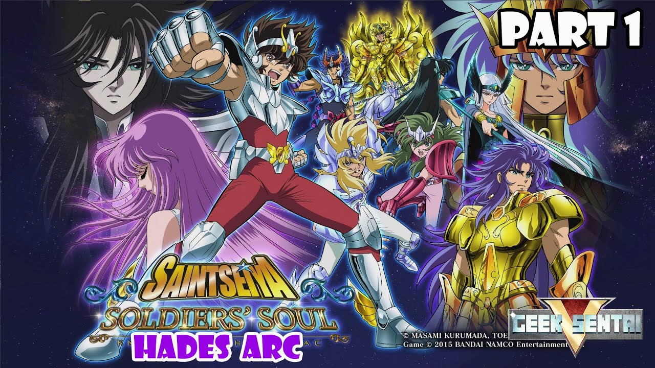 Saint Seiya Soldiers' Soul (PS4, 1080p 60fps) - Story Mode: Hades Arc PART 1