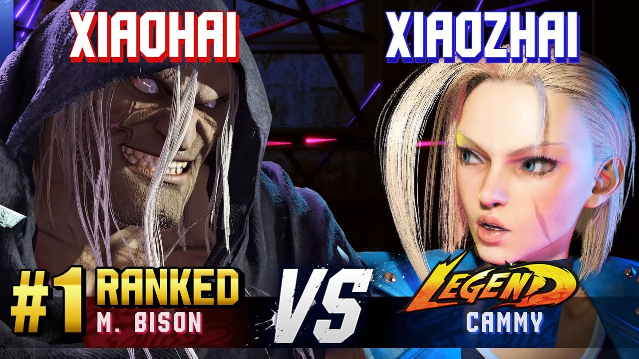 SF6 ▰ XIAOHAI (#1 Ranked M.Bison) vs XIAOZHAI (Cammy) ▰ High Level Gameplay