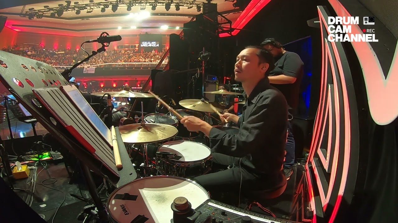 Jaclyn Victor feat Aina Abdul - Cinta GEGAR VAGANZA 9 MINGGU 5 [DRUMCAM]