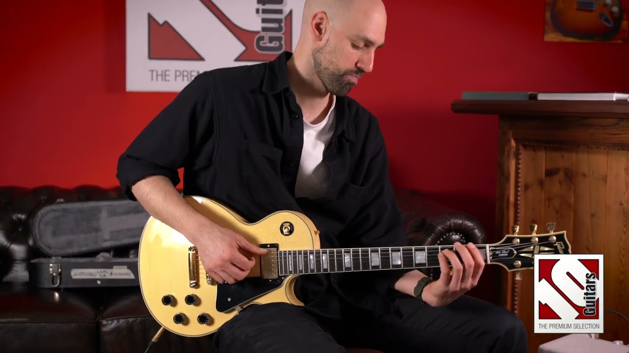2022 Gibson Les Paul Custom M2M Murphy Lab Light Aging | Guitar Demo