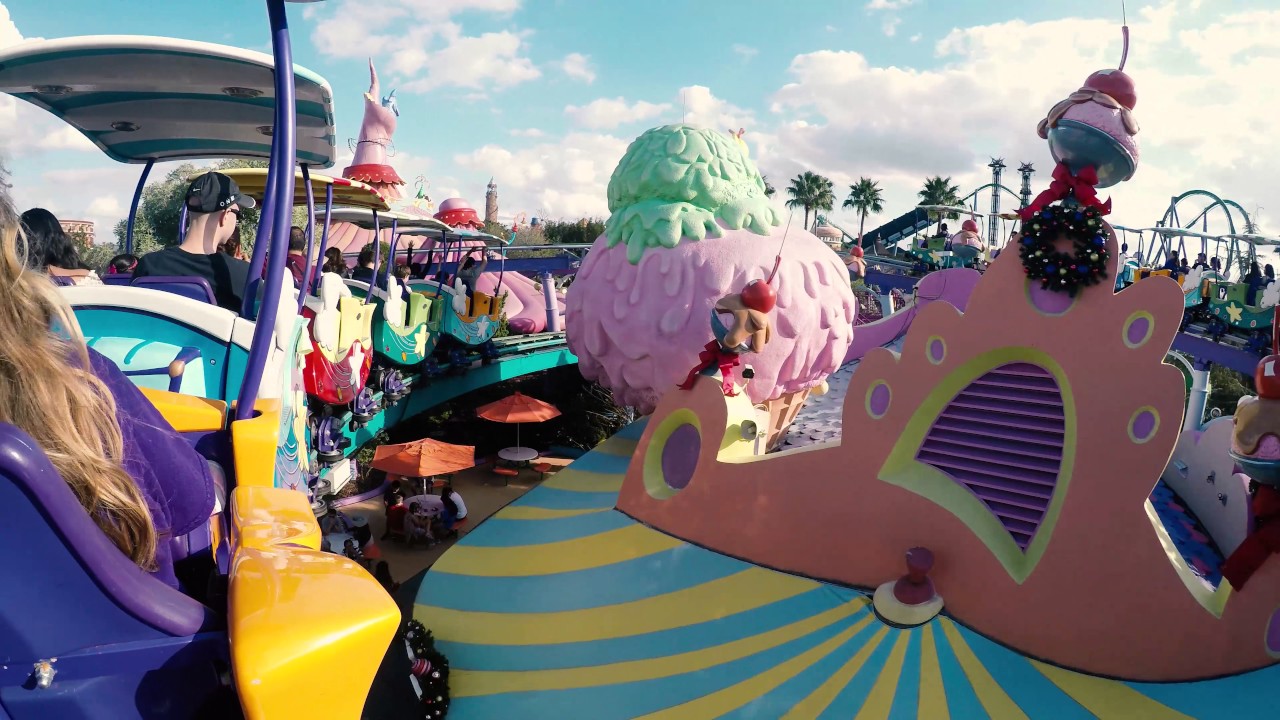 The High in the Sky Suess Trolley Train Ride 4K