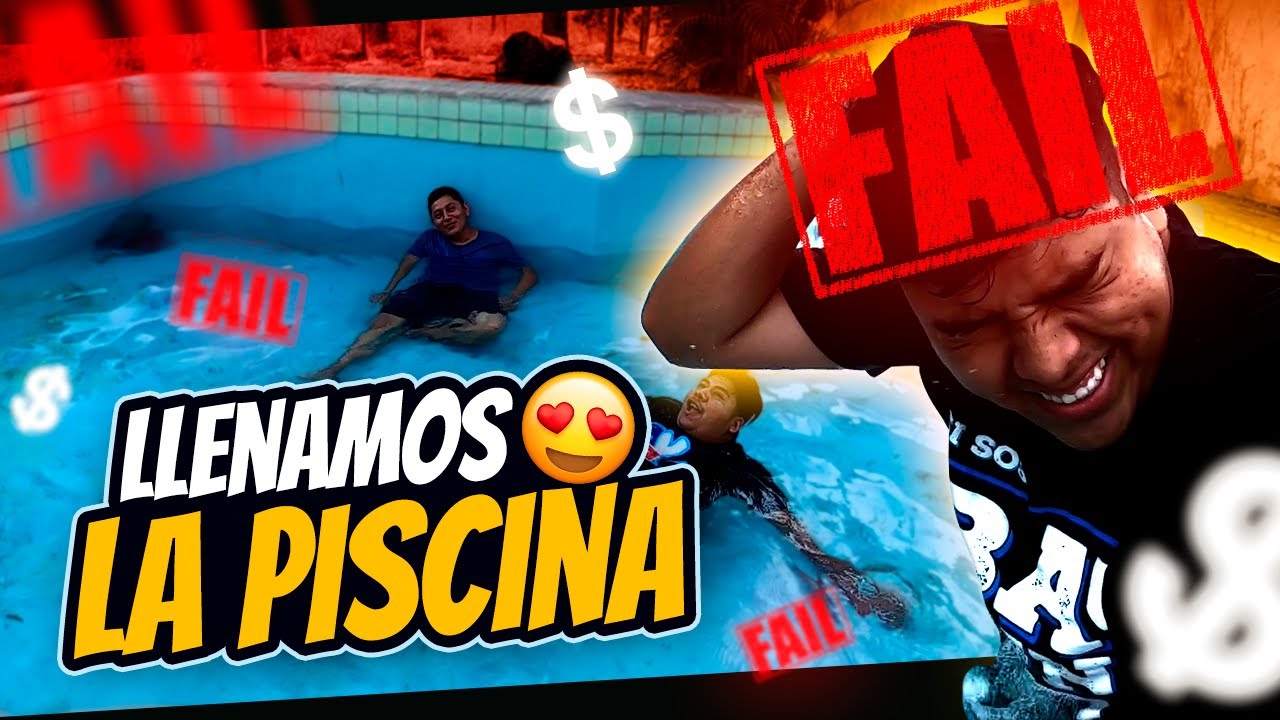 LLENANAMOS la PISCINA de la CASA ABANDONADA ‼️*sucedió algo malo*‼️