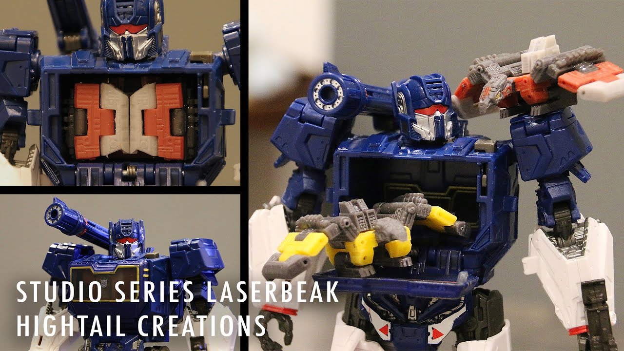 Transformers 3D Printed Laserbeak Quick Showcase- For Studio Series Soundwave