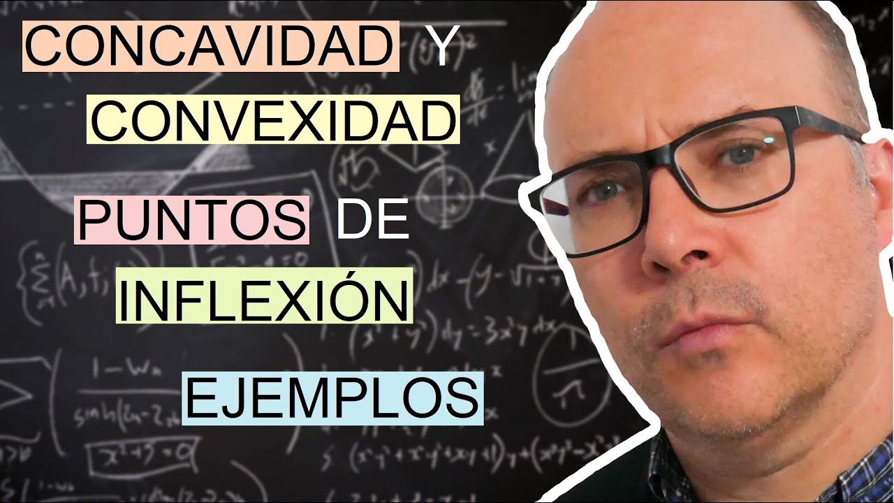 Concavidad y convexidad. Puntos de inflexi&oacute;n. Ejemplos #Qu&eacute;dateEnCasa y Aprende #Conmigo