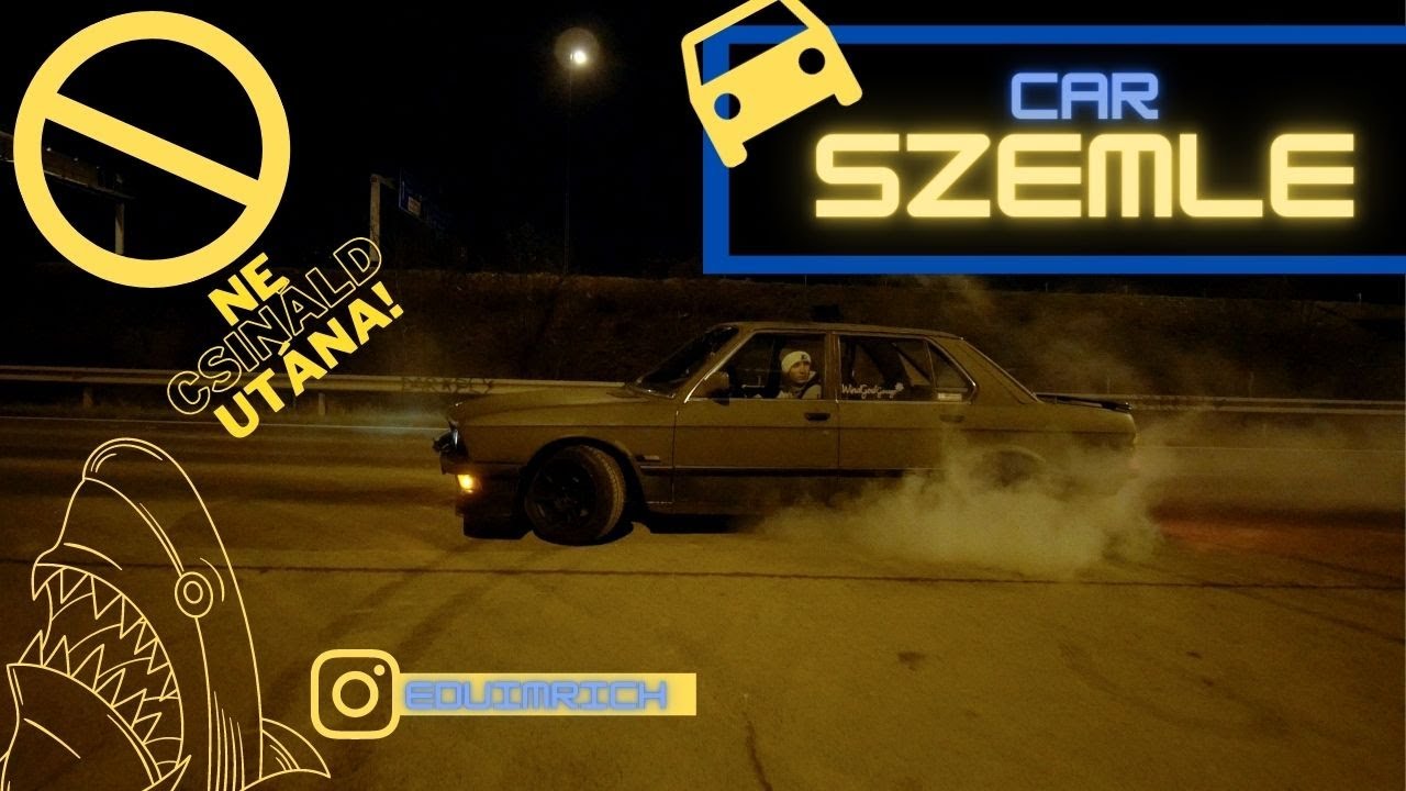 CARSZEMLE - BMW E28 2.8 vs. M5 - A fel&aacute;ldozhat&oacute; 💀