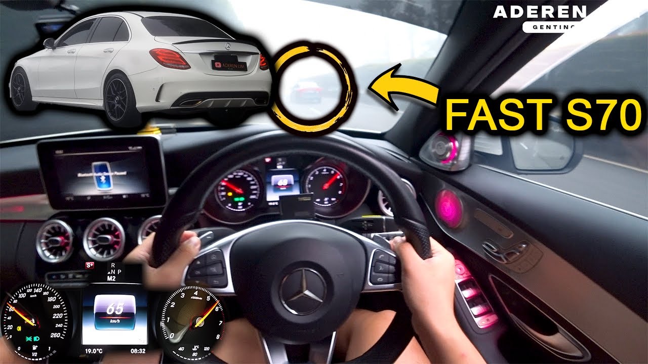 Part 2/2 |  W205 Mercedes-Benz C180 AMG Line | Malaysia #POV [Genting Run 冲上云霄] [CC Subtitle]