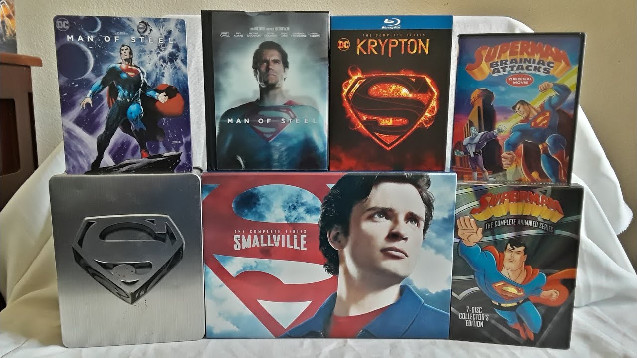 Unboxing Superman Movie Collection