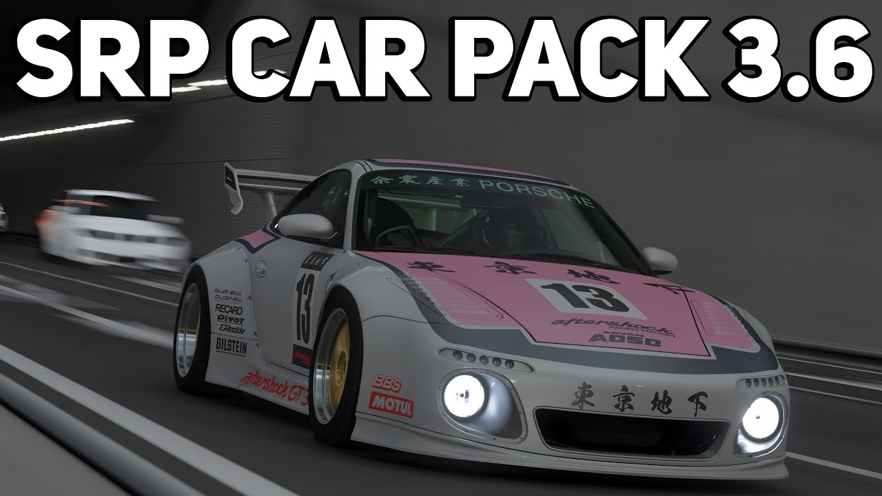 4 НОВЫХ автомобиля из набора Shutoko Revival Car Pack 3.6 для AC!!