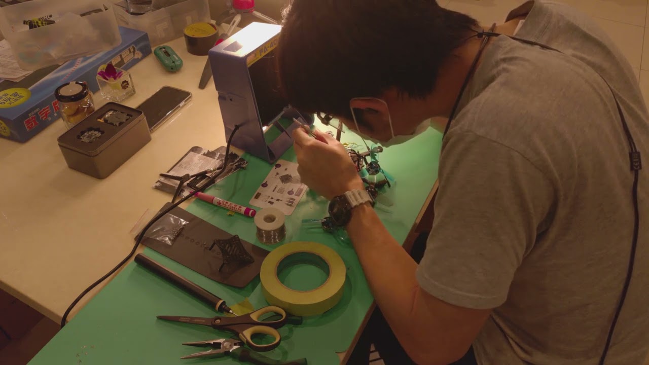 Repairing my own drone like an Asian engineer meme ESC fried brutally 60A ESC upgrade fantasy old FC