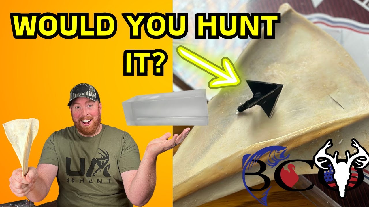Tooth of the arrow XL shoulder blade & ballistic gel test