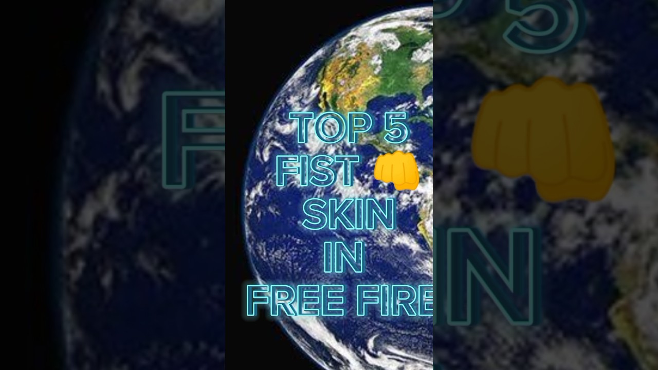 TOP 5 FIST 👊 SKIN IN FREE FIRE #garenafreefire