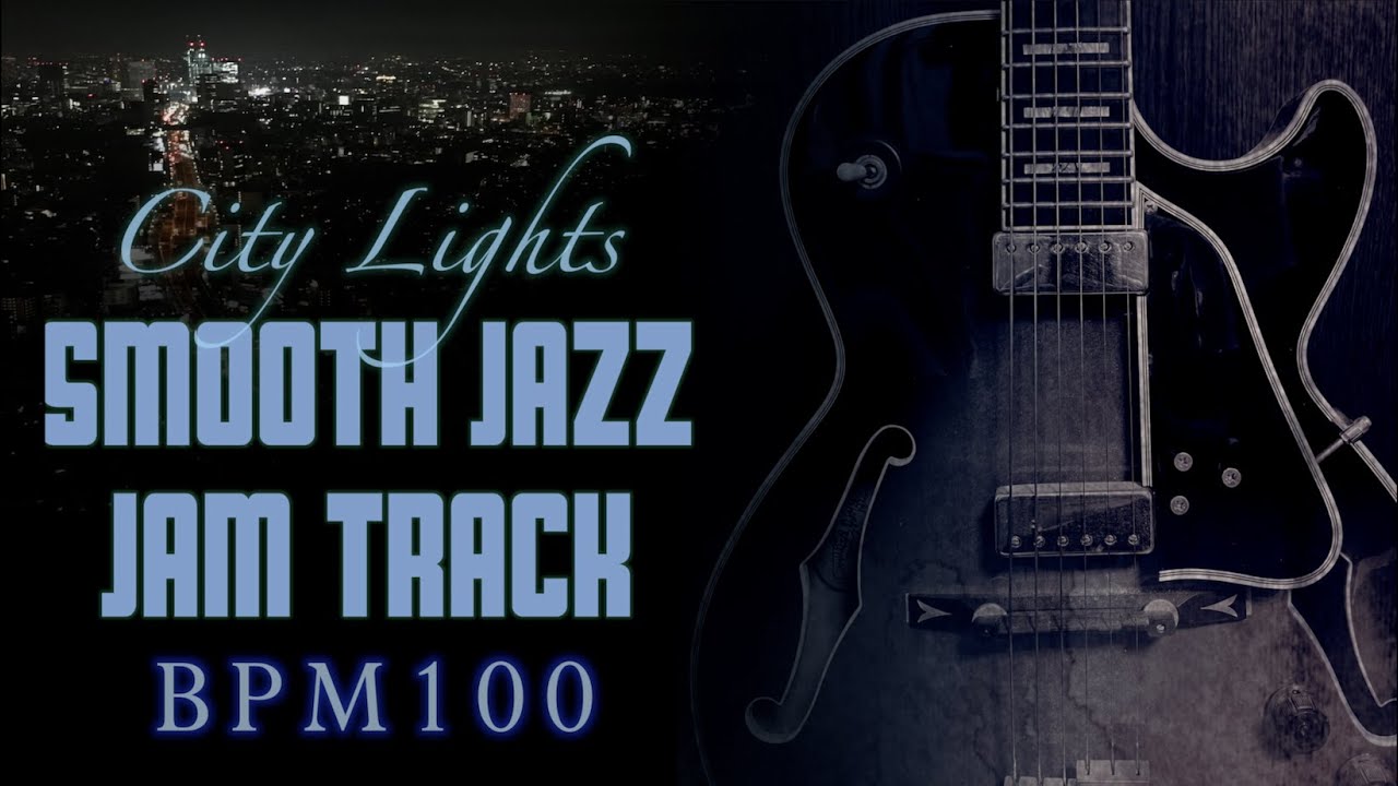 City Lights Smooth Jazz Backing Track in G Minor &darr;Chords