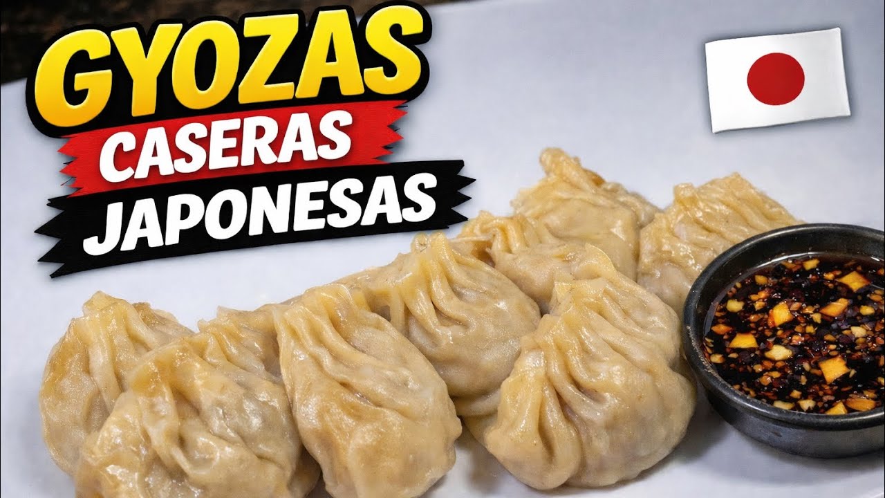 Como Hacer GYOZAS CASERAS Paso a Paso (receta fácil)