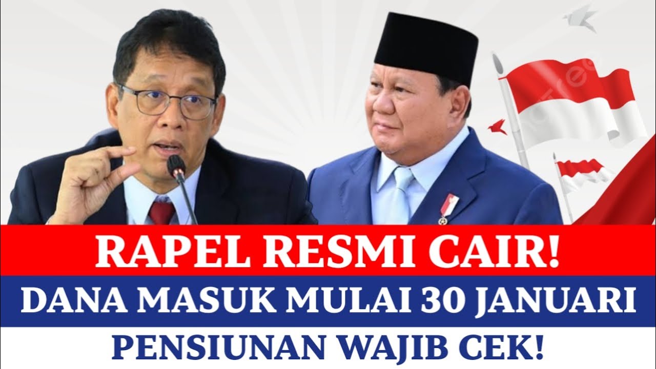 RESMI CAIR! Rapel Kenaikan Gaji Pensiunan ASN TNI Polri Mulai Masuk Rekening