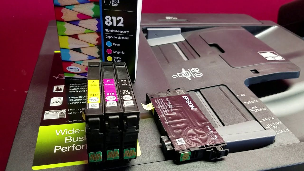 WF-7820 WF-7840 Sublimation ink refill and chip replacement.