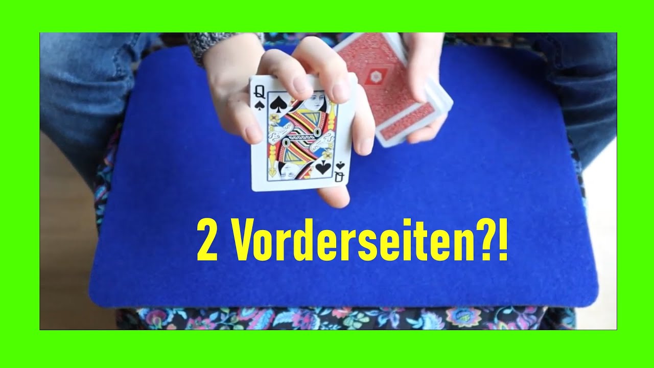 WAS sind das für KARTEN?! | Double Back- und Double Face-Karte | Gaffkarten, Gimmicks und Co.