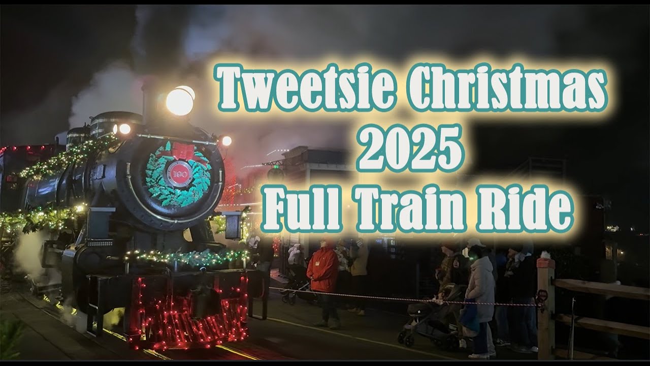Tweetsie Christmas 2025 Train Ride