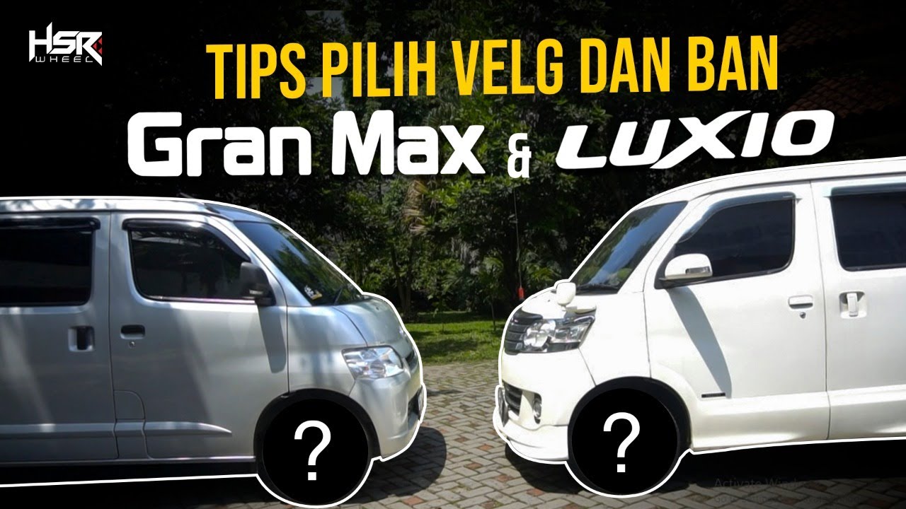 Tips Modifikasi Velg Dan Ban Daihatsu Granmax dan Luxio | City Of Rims ( COR ) - EP 49