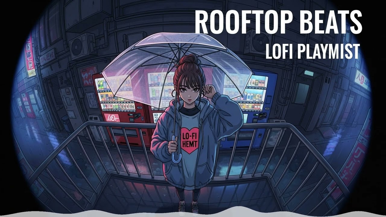 [Mix] Neon ripples on a distorted street | fisheye perspective & soft glow 🚥🌊