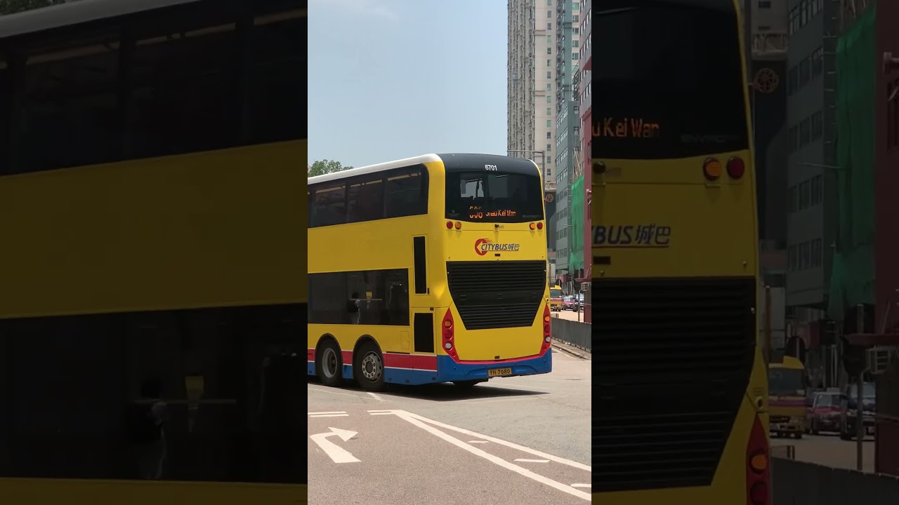 CTB 6701 YH7680 N @608 經過富寧街