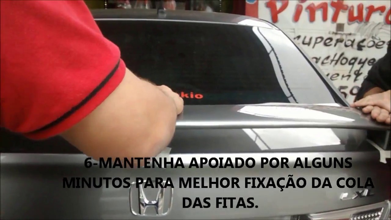 Aerofolio Honda Civic 2013,2014 Esportivo Lazinho Auto Peças