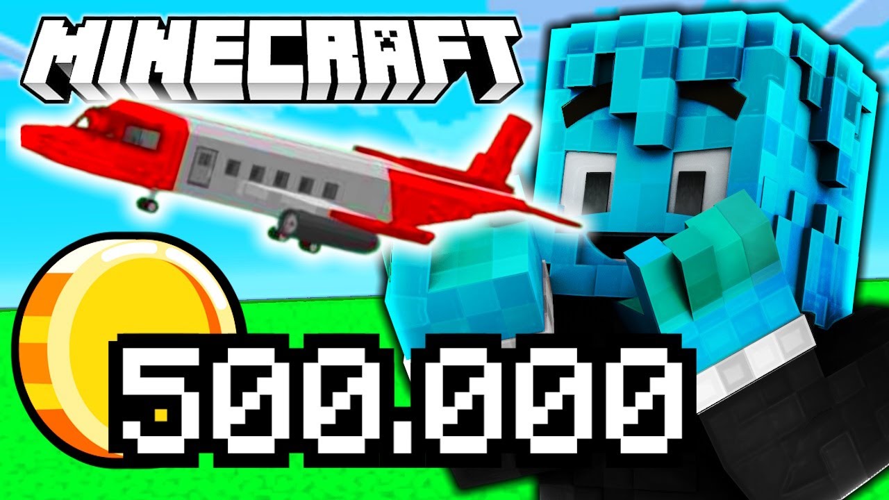 ZARAĐUJEM DA KUPIM AVION ( Minecraft )