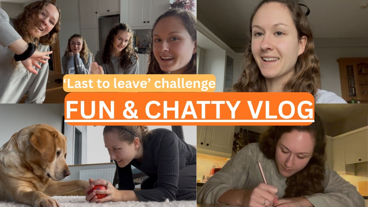 CHATTY AND FUN vlog! (the living alone series)
