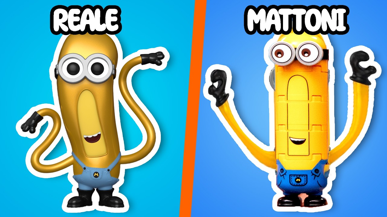 Ho Ricreato i Minion con i LEGO | Cattivissimo Me 4 in Mattoncini
