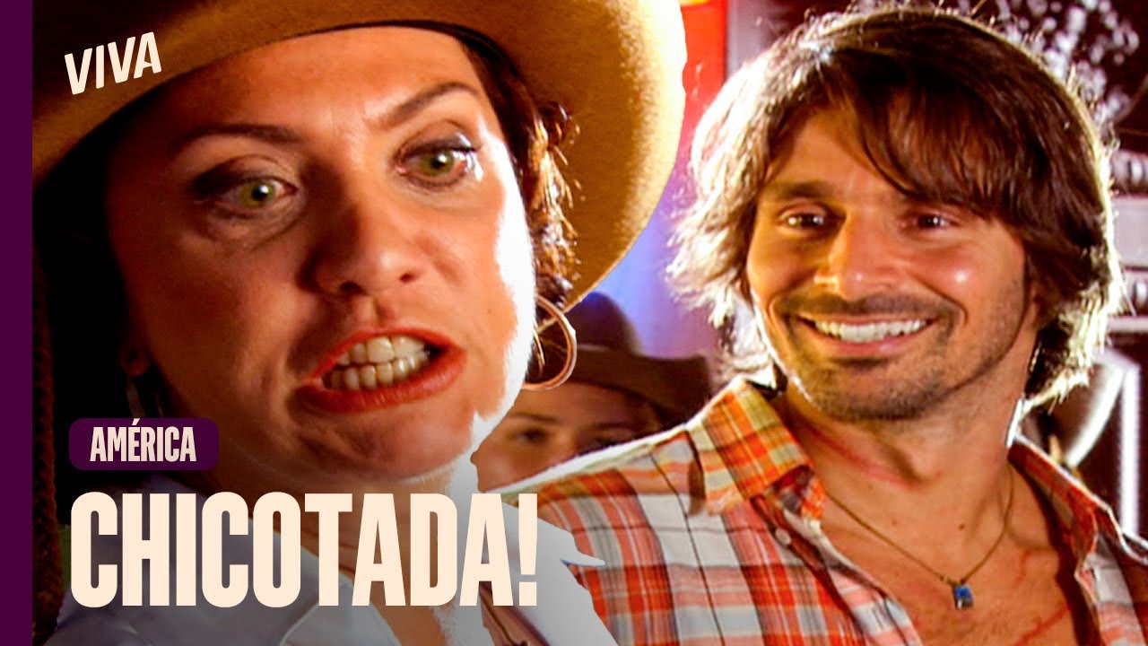 NEUTA DÁ SURRA DE CHICOTE EM DINHO E DEIXA O RAPAZ MEXIDO! 💥 | AMÉRICA | VIVA