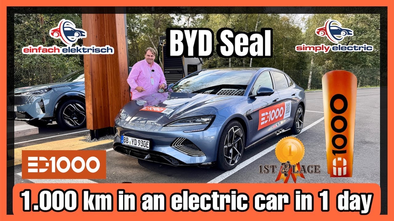 BYD Seal 1000 km in one day - does it manage the victory⁉️